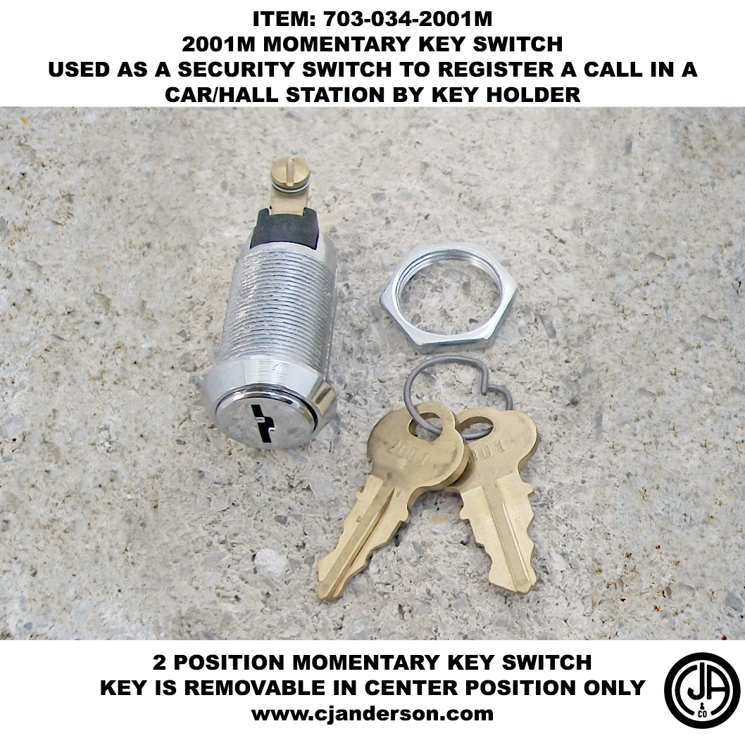 Key Switch Sealing - Weatherproof - 703-054-DC - NI50081S — C.J.